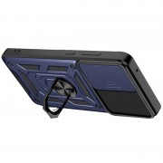Ударостійкий чохол Camshield Serge Ring для Xiaomi 12T / 12T Pro, Синій
