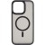 TPU+PC чохол для Apple iPhone 12 Pro / 12 (6.1"") - Metal Buttons with MagSafe (Чорний)