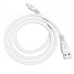 Дата кабель Hoco X40 Noah USB to Lightning (1m), Белый