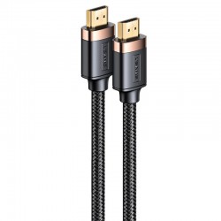 Видео кабель Usams US-SJ528 U74 4K HD HDMI To HDMI 2.0 (2m), Черный