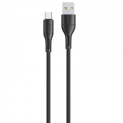 Дата кабель USAMS US-SJ502 U68 USB to MicroUSB (1m), Черный