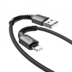 Кабель USB Lightning - Hoco X71 "Especial" (1m), Черный