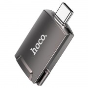 Перехідник Hoco UA19 Type-C to HDMI, Сірий