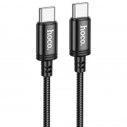 Дата кабель Hoco X89 Wind 60W Type-C to Type-C (1m), Black