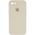 Чохол Silicone Case Square Full Camera Protective (AA) для iPhone SE 2 / 3 (2020 / 2022) / iPhone 8 / iPhone 7, Бежевий / Antigue White