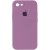 Чехол Silicone Case Square Full Camera Protective (AA) для Apple iPhone SE 2 / 3 (2020 / 2022) / iPhone 8 / iPhone 7, Лиловый / Lilac Pride