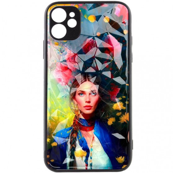 TPU+PC чохол Prisma Ladies для Apple iPhone 11 (6.1"), Peonies