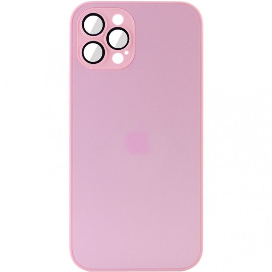 Чохол TPU+Glass Sapphire matte case для Apple iPhone 13 Pro Max (6.7"), Chanel Pink