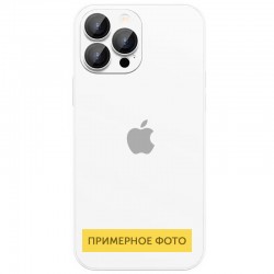 Чехол TPU+Glass Sapphire matte case для iPhone 12, Pearly White