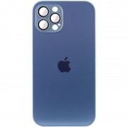 Чохол TPU+Glass Sapphire matte case для Apple iPhone 12 Pro Max (6.7"), Sierra Blue
