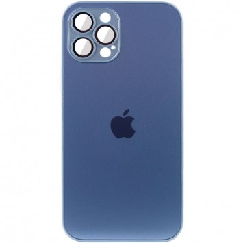 Чехол TPU+Glass Sapphire matte case для Apple iPhone 12 Pro Max (6.7"), Sierra Blue