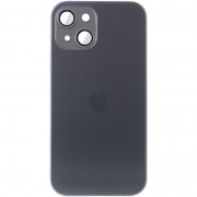 Чехол TPU+Glass Sapphire matte case для Apple iPhone 14 (6.1"), Graphite Black