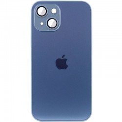 Чехол TPU+Glass Sapphire matte case для Apple iPhone 14 (6.1"), Sierra Blue