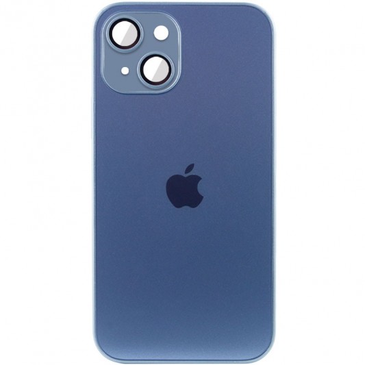 Чохол TPU+Glass Sapphire matte case для Apple iPhone 14 (6.1"), Sierra Blue