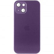 Чохол TPU+Glass Sapphire matte case для Apple iPhone 14 (6.1"), Deep Purple