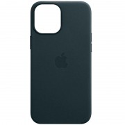Шкіряний чохол Leather Case (AAA) with MagSafe для Apple iPhone 13 Pro Max (6.7"), Sequoia Green