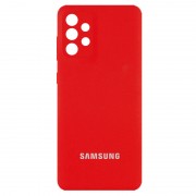 Чохол Silicone Cover Full Camera (AA) для Samsung Galaxy A23 4G, Червоний / Red