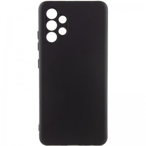 Чохол Silicone Cover Lakshmi Full Camera (A) для Samsung Galaxy A32 4G, Чорний / Black