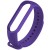 Силиконовый ремешок для Xiaomi Mi Band 5/6, Фиолетовый / Purple