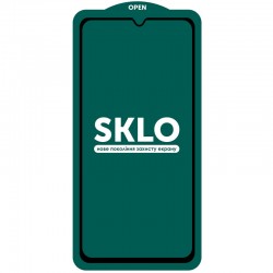 Защитное стекло SKLO 5D (full glue) (тех.пак) для Xiaomi Redmi 8/8a, Черный
