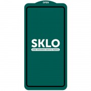 Захисне скло SKLO 5D (full glue) (тех.пак) для Xiaomi Mi 11 Lite, Чорний