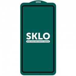 Защитное стекло SKLO 5D (full glue) (тех.пак) для Xiaomi Mi 11 Lite, Черный