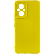 Чехол Silicone Cover Lakshmi Full Camera (A) для Xiaomi Poco M5, Желтый / Flash