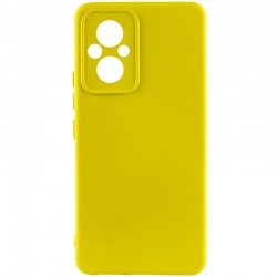 Чехол Silicone Cover Lakshmi Full Camera (A) для Xiaomi Poco M5, Желтый / Flash