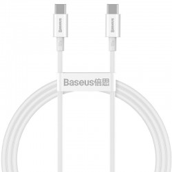 Дата кабель Baseus Superior Series Fast Charging Type-C to Type-C PD 100W (1m) (CATYS-B), Белый