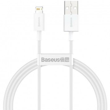 Дата кабель Baseus Superior Series Fast Charging Lightning Cable 2.4A (1m) (CALYS-A), Білий