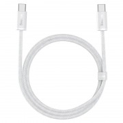 USB дата кабель Baseus Dynamic Series Type-C to Type-C 100W (1m) (CALD00020), Білий