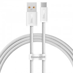 USB кабель Baseus Dynamic Series USB to Type-C 100W (1m) (CALD00060), Білий