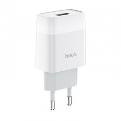 Зарядное устройство Hoco C72A (1USB/2.1A), Белый