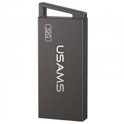 Флеш накопичувач USAMS US-ZB206 USB2.0 High Speed Flash Drive 32 Gb, Iron-grey