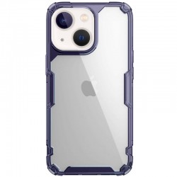 TPU чехол Nillkin Nature Pro Series для Apple iPhone 13/14 (6.1"), Темно-фиолетовый (прозрачный)