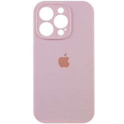 Чехол Silicone Case Full Camera Protective (AA) для Apple iPhone 13 Pro (6.1"), Розовый / Chalk Pink