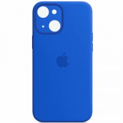 Чехол Silicone Case Full Camera Protective (AA) Apple iPhone 13 (6.1"), Синий / Capri Blue