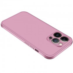 Пластикова накладка GKK LikGus 360 градусів (opp) для Apple iPhone 13 Pro Max (6.7"), Рожевий / Rose gold