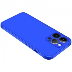 Пластикова накладка GKK LikGus 360 градусів (opp) для Apple iPhone 13 Pro Max (6.7"), Синій