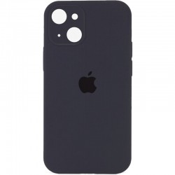 Чохол Silicone Case Full Camera Protective (AA) для Apple iPhone 14 (6.1"), Сірий / Dark Gray