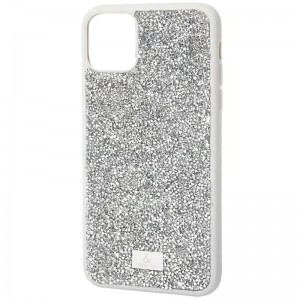 TPU чохол Bling World Rock Diamond для Apple iPhone 12 Pro / 12 (6.1"), Срібний