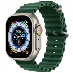 Ремешок Ocean Band для Apple watch 42mm/44mm/45mm/49mm, Зеленый / Forest green