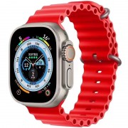 Ремешок Ocean Band для Apple watch 42mm/44mm/45mm/49mm, Красный / Red