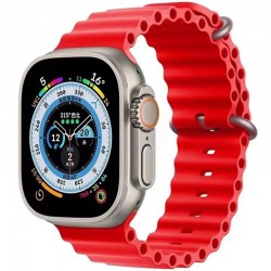 Ремінець Ocean Band для Apple watch 42mm/44mm/45mm/49mm, Червоний / Red