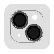 Захисне скло Metal Shine на камеру (в упак.) для Apple iPhone 13 mini / 13, Темно-Сірий / Graphite