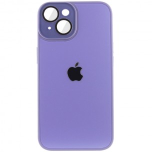 Чохол TPU+Glass Sapphire Midnight для Apple iPhone 13 (6.1"), Бузковий / Dasheen