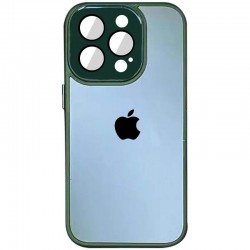 Чехол TPU+Glass Sapphire Midnight для iPhone 13 Pro Max (6.7"), Зеленый / Forest green