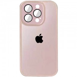 Чехол TPU+Glass Sapphire Midnight для iPhone 13 Pro Max (6.7"), Розовый / Pink Sand
