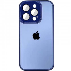 Чехол TPU+Glass Sapphire Midnight для Apple iPhone 13 Pro Max (6.7"), Синий / Deep navy