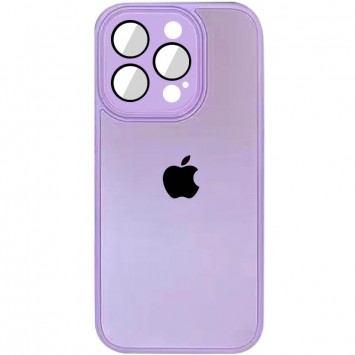 Чохол TPU+Glass Sapphire Midnight для Apple iPhone 13 Pro Max (6.7"), Бузковий / Lilac